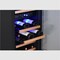 Edgestar 15 Inch Wide 26 Bottle BuiltIn Dual Zone Wine Cooler with Reversible Door and LED Lighting CWR263DZ - alternate 4